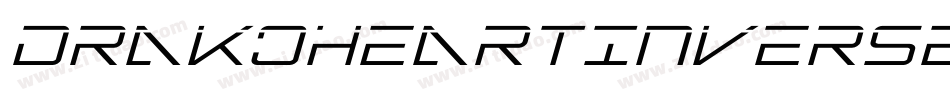 DrakoHeartInverse-4o9l字体转换