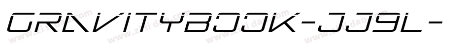 GravityBook-jJ9l字体转换