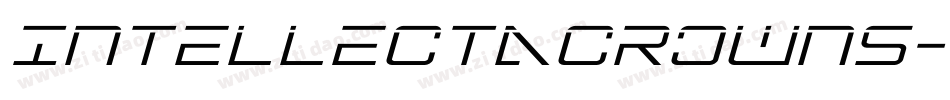 Intellectacrowns-YA9L字体转换 Intellectacrowns-YA9L字体转换