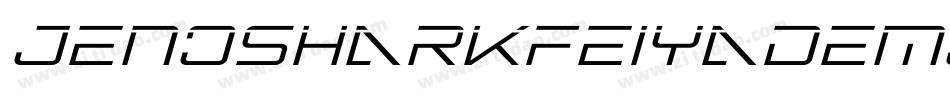 JenosharkFeiyaDemoDisplayGrunge-ZVE9l字体转换