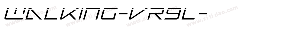 Walking-vr9L字体转换 Walking-vr9L字体转换