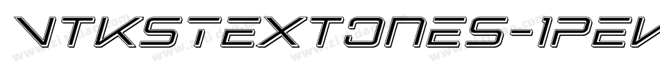 VtksTextones-1pEv字体转换 VtksTextones-1pEv字体转换