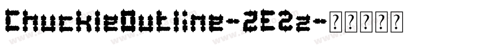 ChuckleOutline-ZE2z字体转换