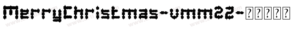 MerryChristmas-vmm2Z字体转换