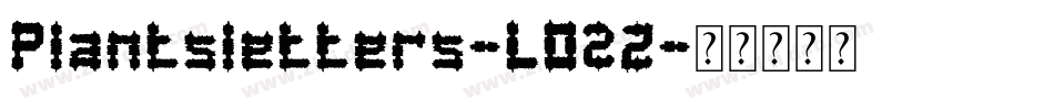 Plantsletters-LO2Z字体转换