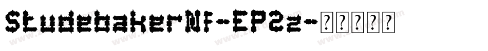 StudebakerNf-EP2z字体转换