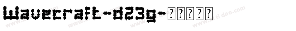 Wavecraft-dZ3g字体转换