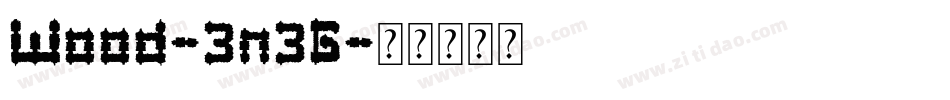 Wood-3n3G字体转换