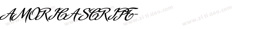 AMORICA-SCRIPT字体转换