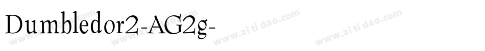 Dumbledor2-AG2g字体转换