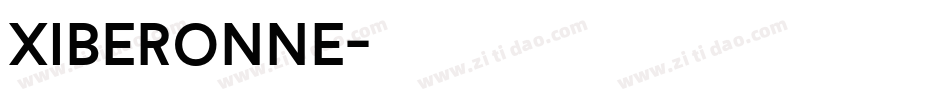 XiBeronne字体转换
