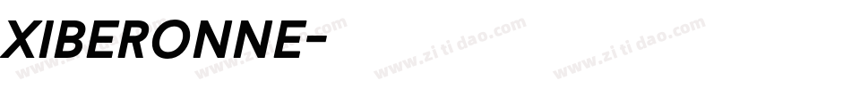 XiBeronne字体转换