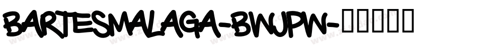 BartesMalaga-BWjpw字体转换