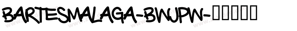 BartesMalaga-BWjpw字体转换