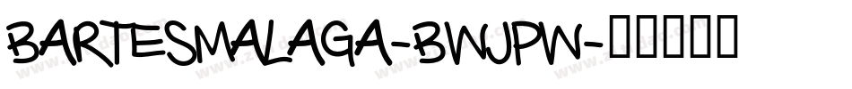 BartesMalaga-BWjpw字体转换
