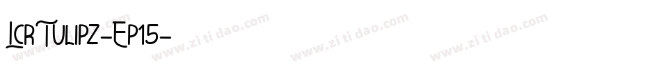 LcrTulipz-Ep04字体转换
