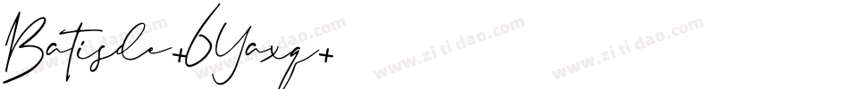 Batisde-6Yaxq字体转换