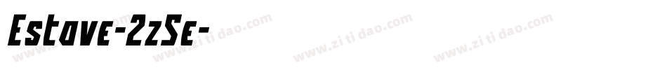 Estave-2z5e字体转换 Estave-2z5e字体转换