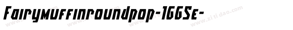 Fairymuffinroundpop-1GG5e字体转换