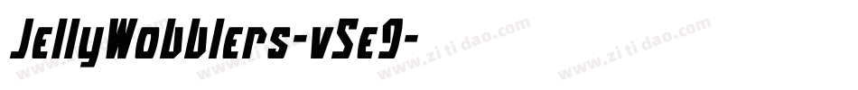 JellyWobblers-v5e9字体转换 JellyWobblers-v5e9字体转换