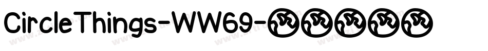 CircleThings-WW69字体转换