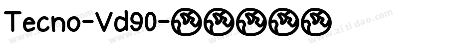 Tecno-Vd90字体转换