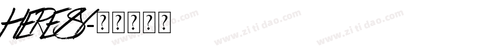 HERESY字体转换
