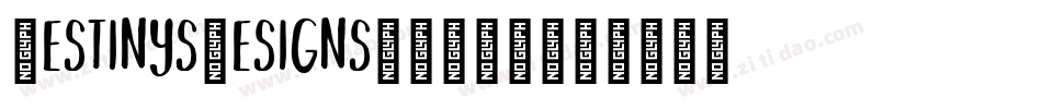 DestinysDesigns-E9R9字体转换