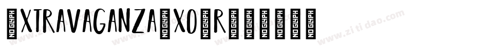 Extravaganza-xo9r字体转换