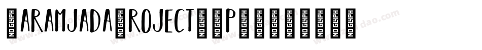 HaramjadaProject-7p9R字体转换