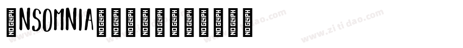 Insomnia-R9R6字体转换
