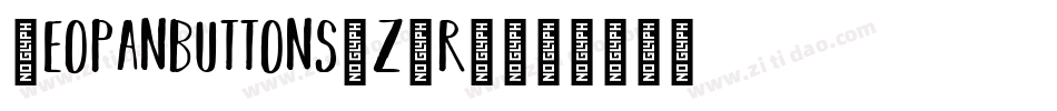 Neopanbuttons-z9r0字体转换