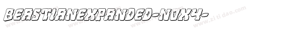 BeastianExpanded-n0X4字体转换