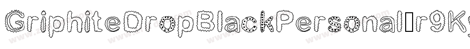 GriphiteDropBlackPersonal-r9Ky字体转换