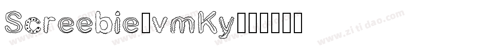Screebie-vmKy字体转换
