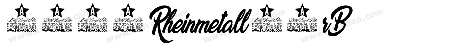 1952Rheinmetall-85rB字体转换