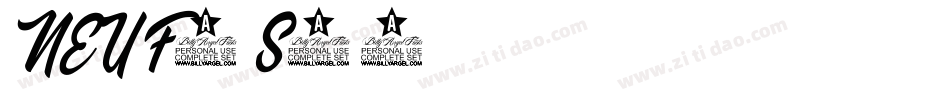 NEU-F7-S92字体转换