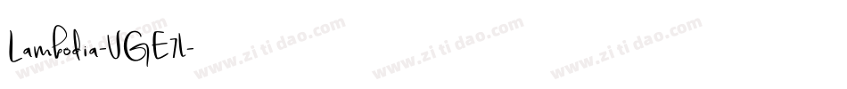 Lambodia-VGE7l字体转换 Lambodia-VGE7l字体转换