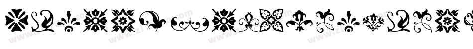 Beautifulornamentsthree-z8Z1字体转换