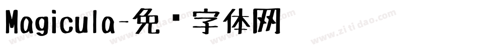 Magicula字体转换