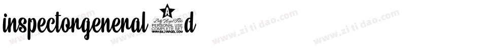inspectorgeneral3d字体转换