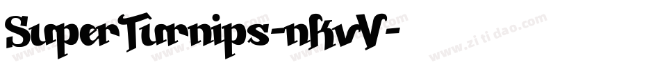 SuperTurnips-nKvV字体转换