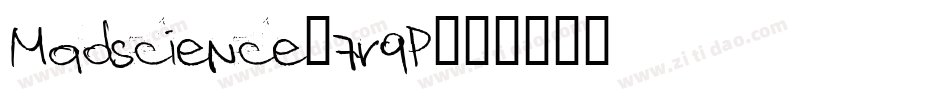 Madscience-7r9P字体转换