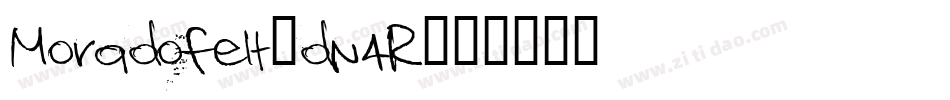 MoradoFelt-dn4R字体转换