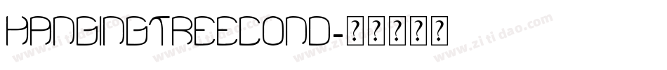 hangingtreecond字体转换