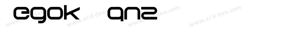 Begok-0qnz字体转换