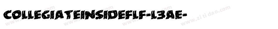 Collegiateinsideflf-L3AE字体转换