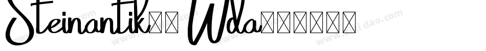 Steinantik-5Wda字体转换