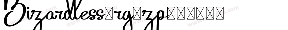 Bizardless-rg3zp字体转换