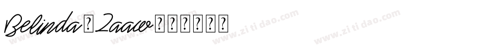 Belinda-2aaw字体转换
